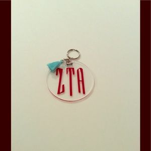 🚚MOVING SALE 20% OFF: ZTA Clear Acryllic Keychain