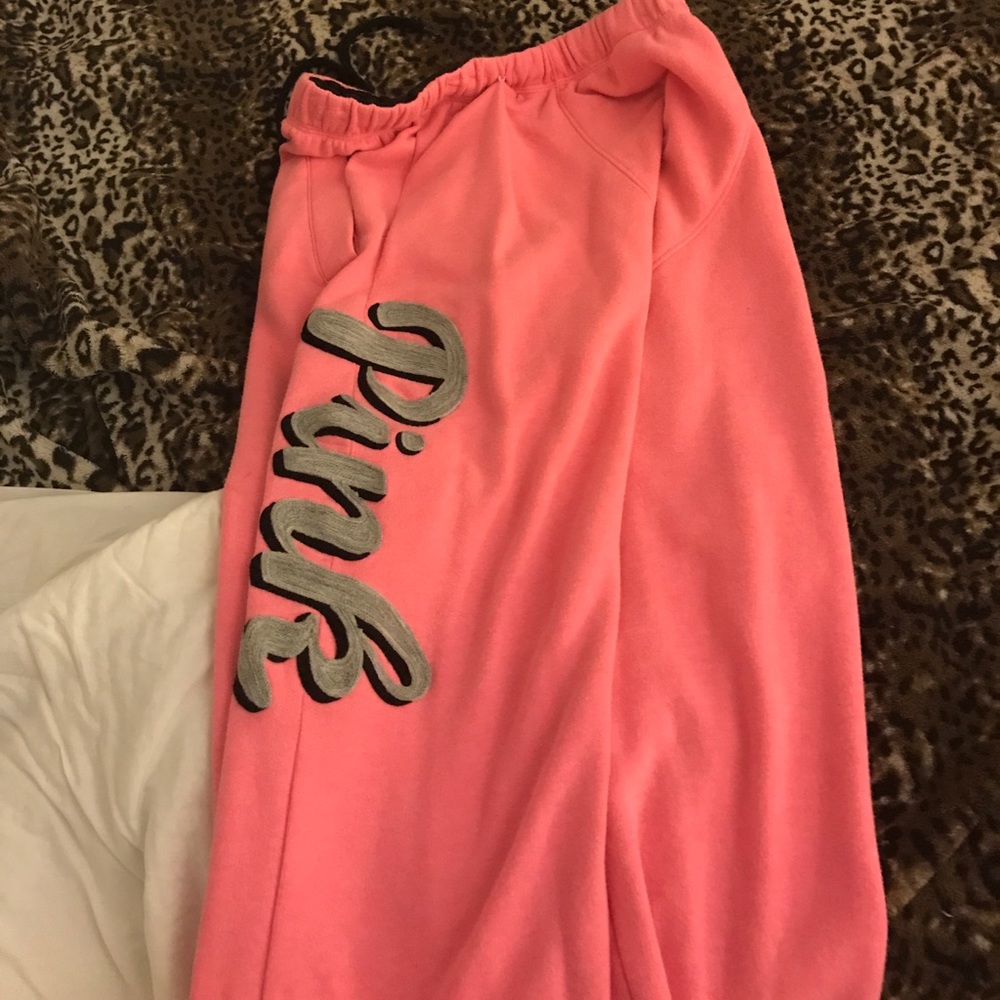 Victoria's secret pink sweatpants