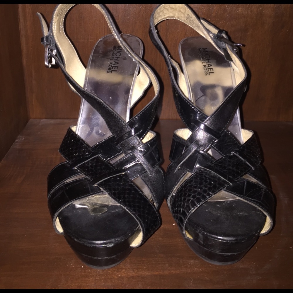 Michael Kors black heels