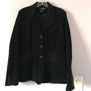 Black Velvet Ralph Lauren jacket Black Velvet Ralph Lauren jacket