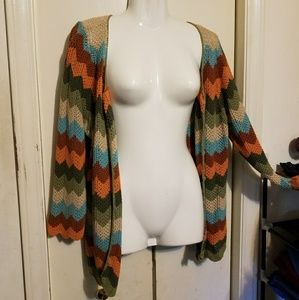 Vintage Multicolored Sweater XL