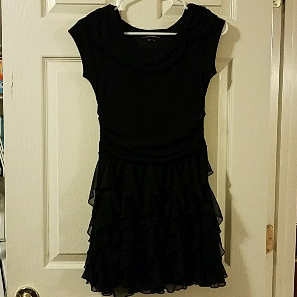 My Michelle girls dress black ruffle  12 costume?
