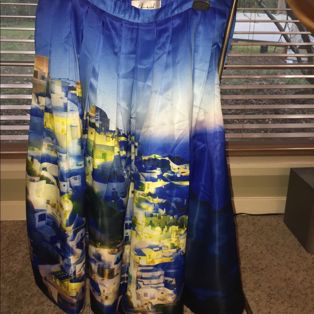Printed skirt
