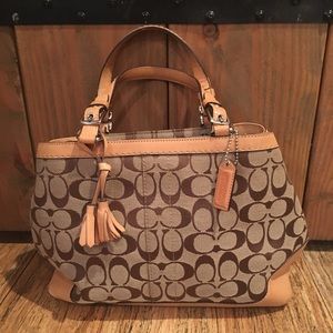 Coach Signature Large Satchel
