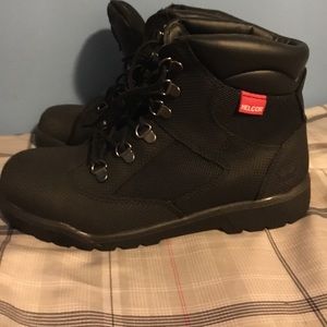 Black helcor timberlands