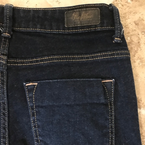 Zara Dark Denim Slim Jeans - Picture 4 of 7