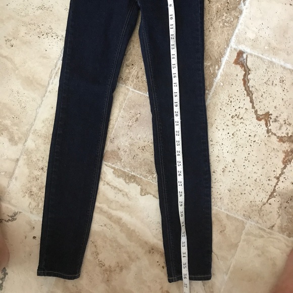 Zara Dark Denim Slim Jeans - Picture 7 of 7