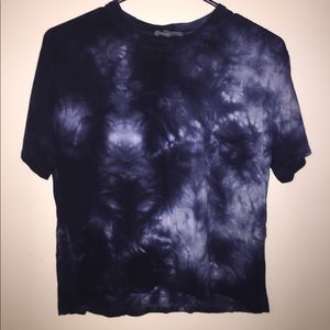 American Eagle Don't Ask Why tie dye t-shirt