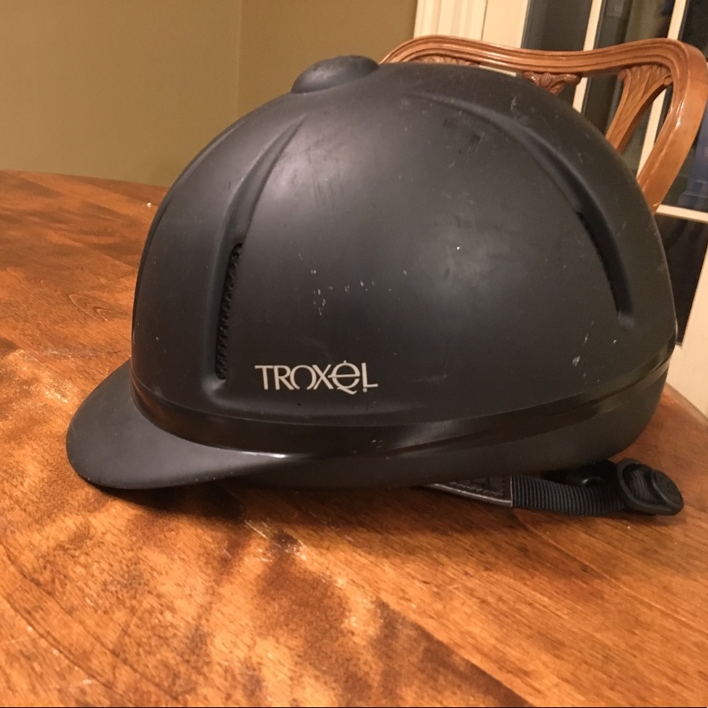 Legacy Gold Duratec Horse Riding Helmet by troxel