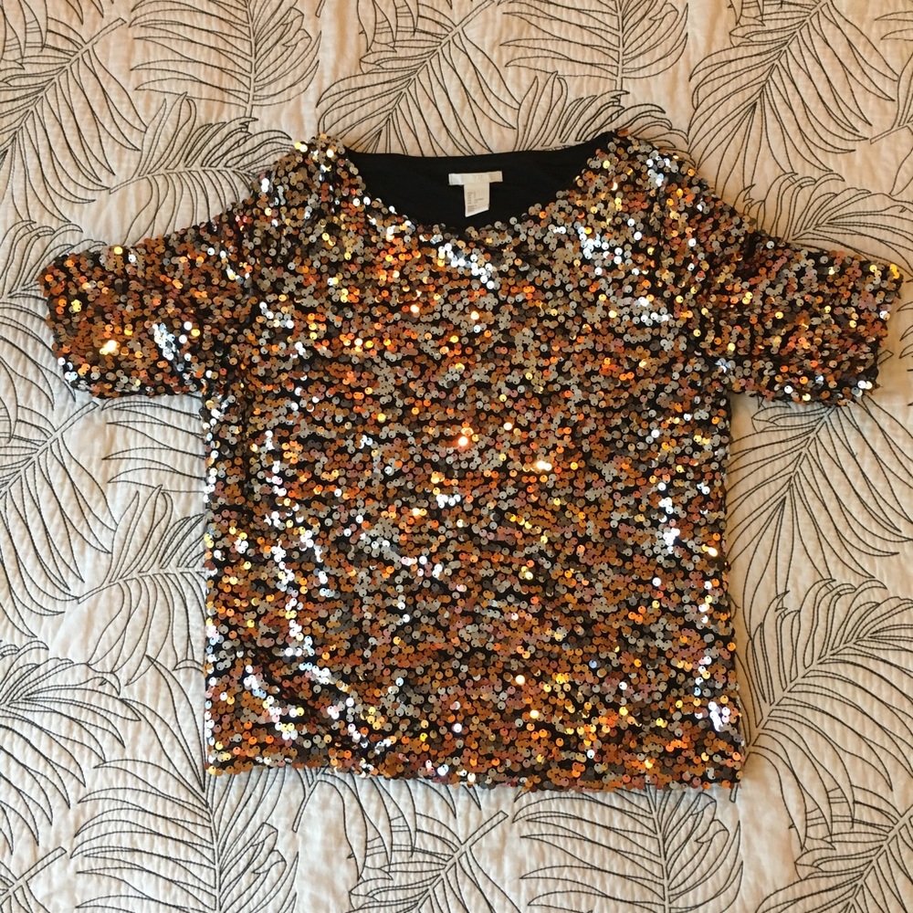 Sequin top
