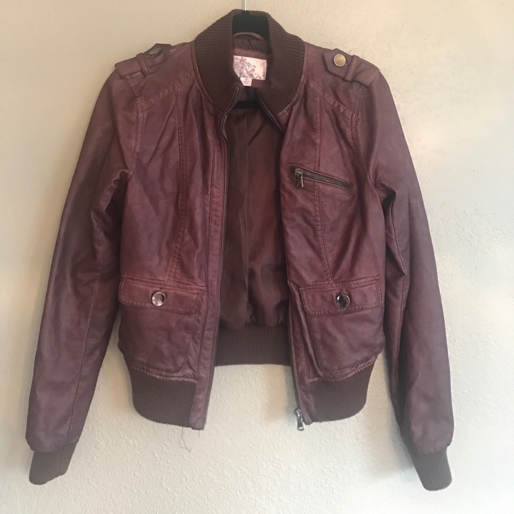 Xhilaration Leather Jacket