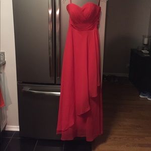 Red Ball Gown