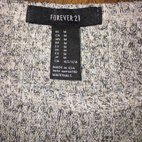 ❌SOLD❌ Forever 21 Robbed Dolman sweater - Picture 2 of 5