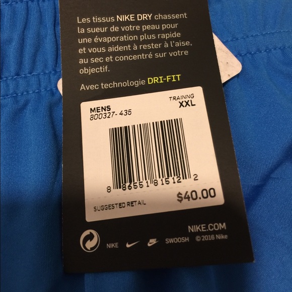 Mens Nike dri-fit shorts - Picture 2 of 2