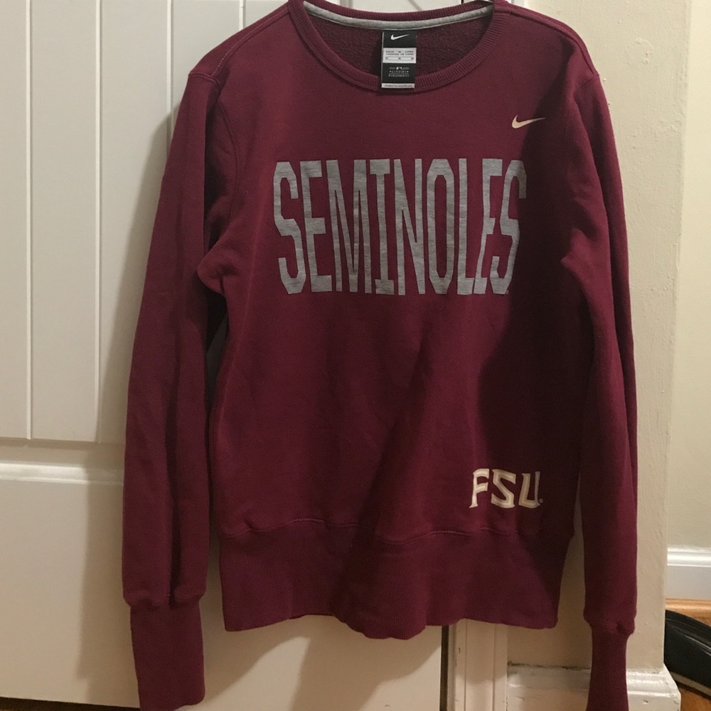 Nike FSU crew neck sweatshirt
