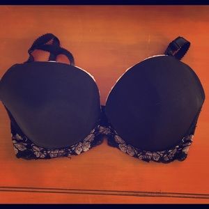 34G Black Lace Bra