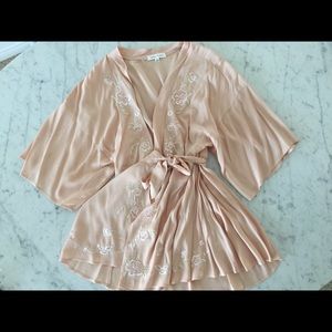 Blush Kimono, Robe or beach coverup