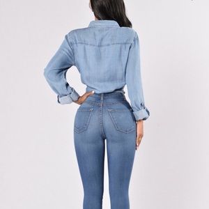 Fashionnova Classic High Waist Skinny Jeans
