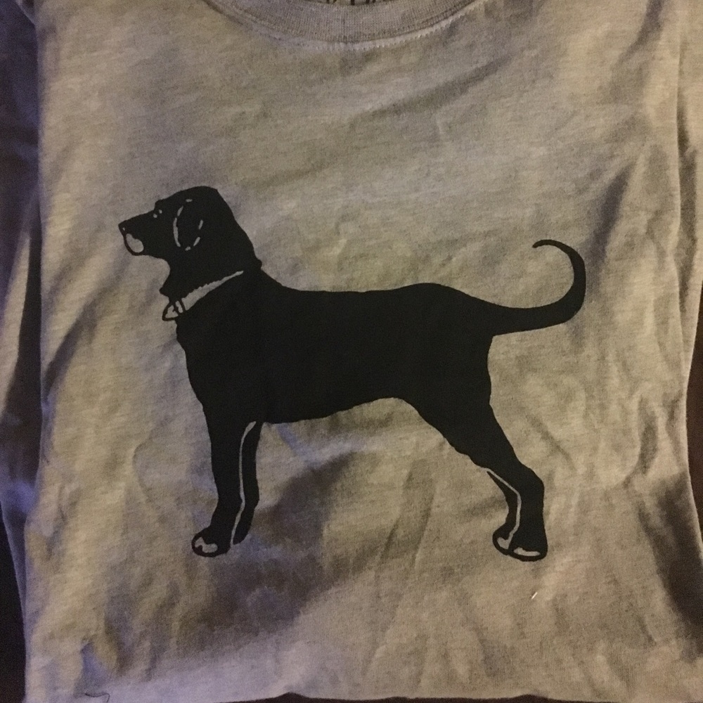 THE BLACK DOG long sleeve tee! 🐶