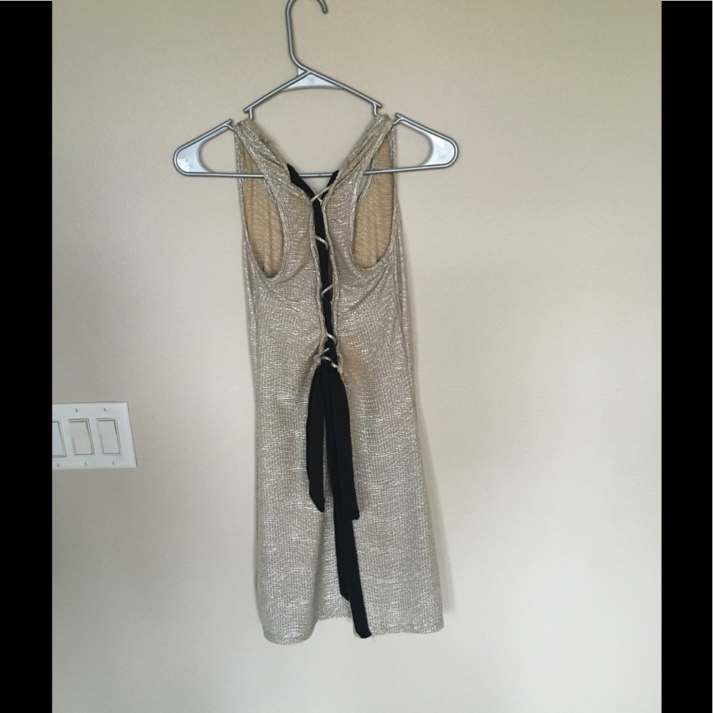 Dressy Champagne Colored Dress