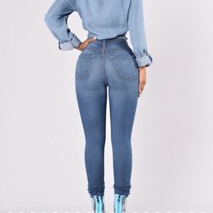 Fashionnova Classic High Waist Skinny Jeans