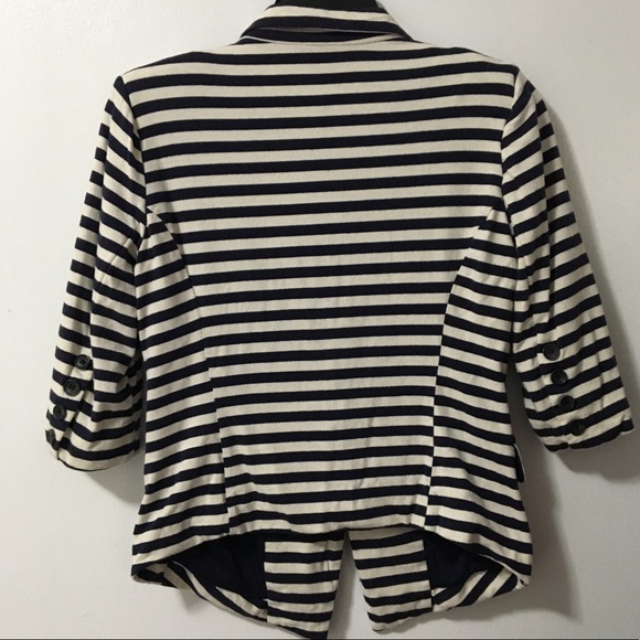 Blue and beige blazer - Picture 3 of 4