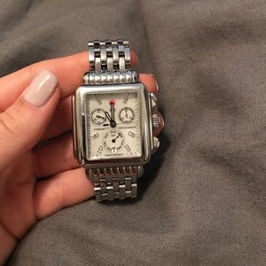 Silver Michelle Diamond Watch