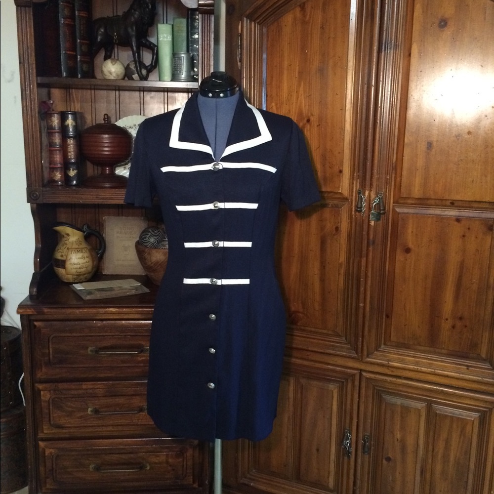 Scarlett Navy Blue Dress