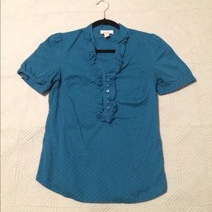 Swiss dot blouse