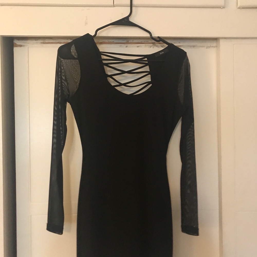 Night out black dress