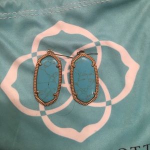 Turquoise Kendra Scott Elle Earrings