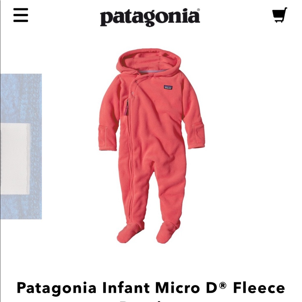 Patagonia 6-12month Bunting