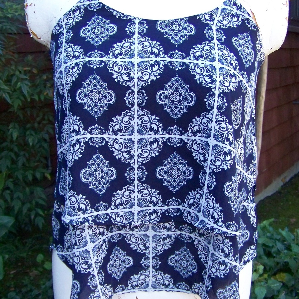 Blue Rain cute little top