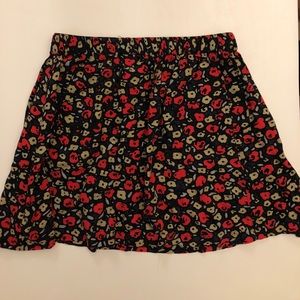 Floral high waisted Skirt