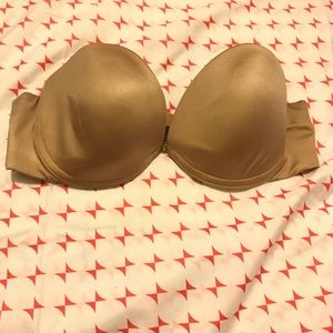 Victoria secret nude strapless bra