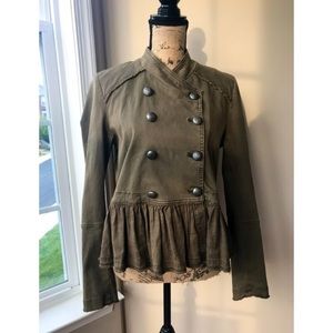 Free People Military Jacket