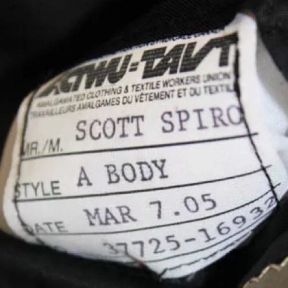 🎉 HP 🎉 LOU MYLES CASHMERE BLACK SUITJACKET SZ46R - Picture 4 of 8