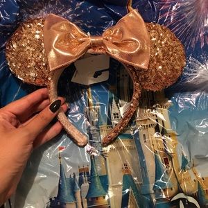 Rose Gold Minnie Ears