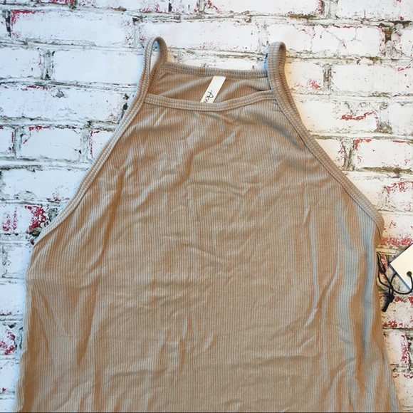NWT Khaki Square-Neckline Tank - Last one left! - Picture 2 of 3