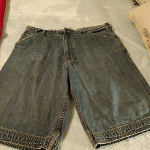 ❤️Mens denim shorts