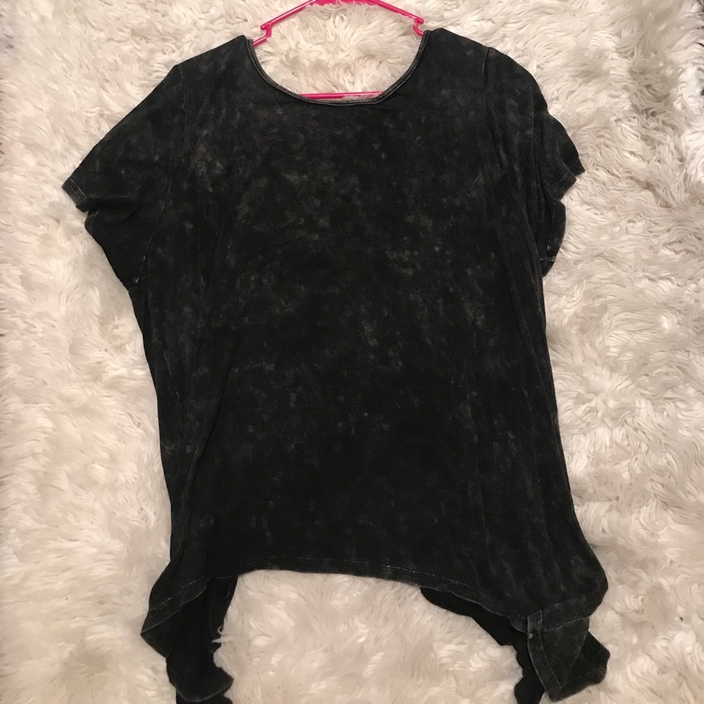 Open back tee shirt!
