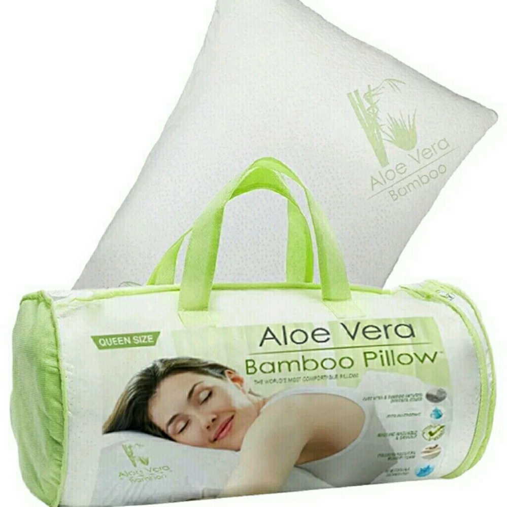 Aloe vera bamboo pillow queen size