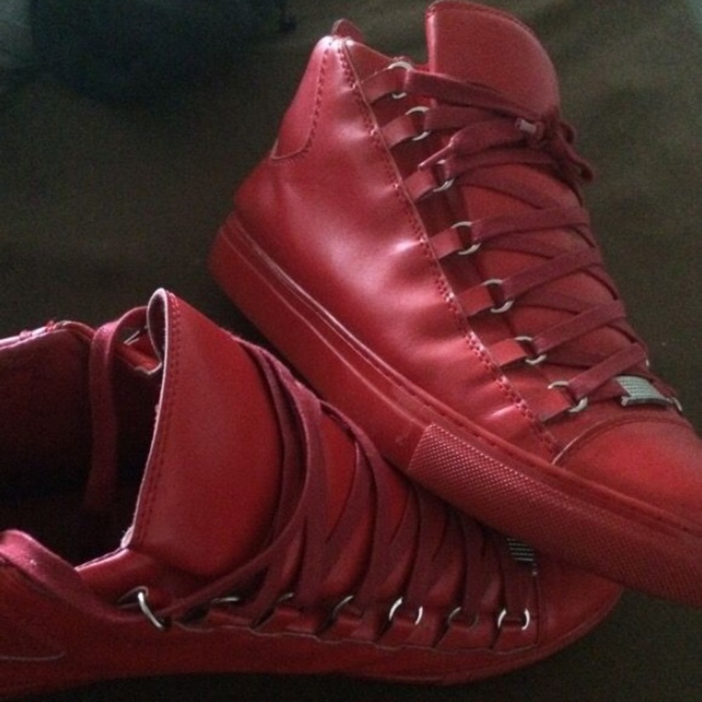 Red men's balenciaga