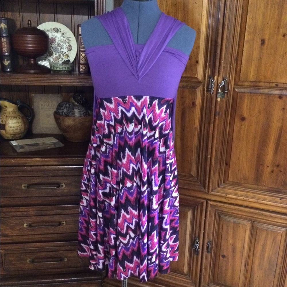 Catalina Purple Dress