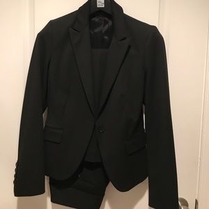 Express pants suit black worn twice