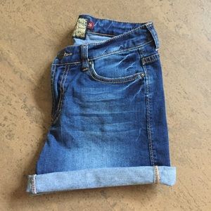 Dear John roll up denim shorts