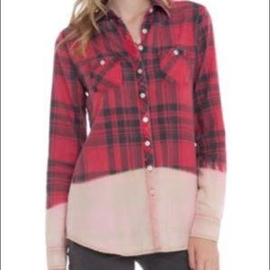 Plaid Bleached Flannel