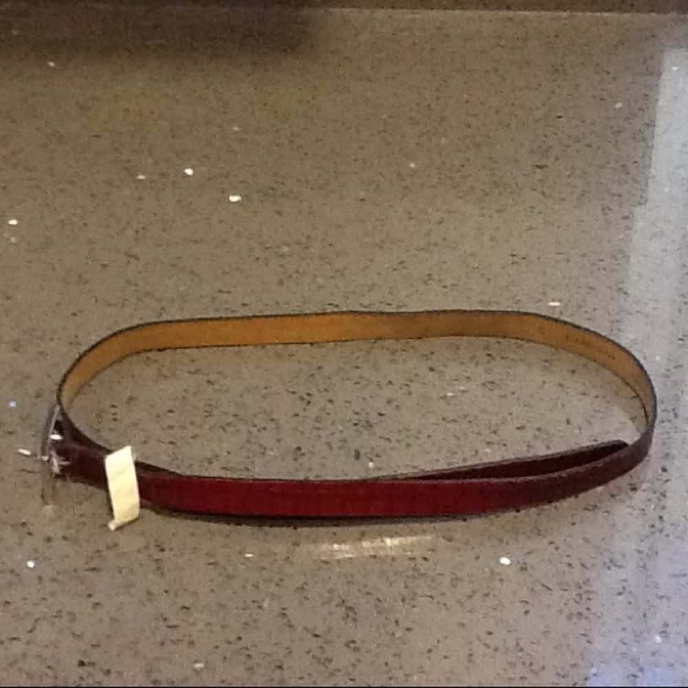 Banana republic leather belt