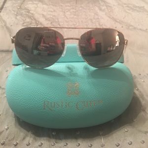 Rustic cuff sunglasses