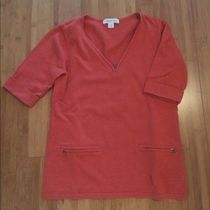 2/$20 NWOT Coldwater Creek zip-neck sweater
